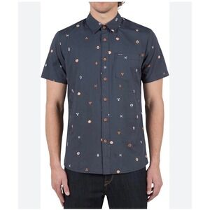 Volcom Modern Fit Short Sleeve Button Up Shirt Patterned US/EU-XL‎